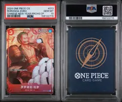 2024 ONE PIECE SIMPLIFIED CHINESE PROMOS #013 RORONOA ZORO PSA 10 - Image 3