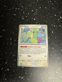 Ditto 132/165 (Non-Holo) 151 - Pokemon TCG [English] - Image 1