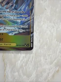 One Piece TCG Wyper OP15-114 Alt Art Holo Sky Island English Near Mint - Image 4