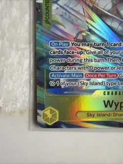 One Piece TCG Wyper OP15-114 Alt Art Holo Sky Island English Near Mint - Image 5