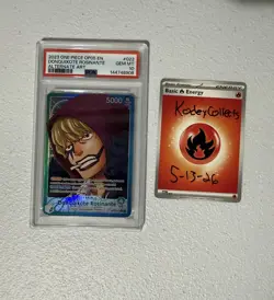 2023 One Piece OP05 En Donquixote Rosinante Alternate Art #022 PSA 10 Gem Mint - Image 1