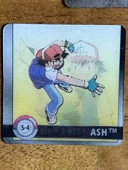 1999 Pokemon Action Flipz Chase Series One 1 S-4 & Premier Edition S-2 & S-4 Ash - Image 3