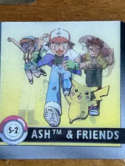 1999 Pokemon Action Flipz Chase Series One 1 S-4 & Premier Edition S-2 & S-4 Ash - Image 4