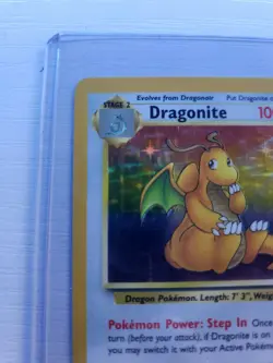Pokemon TCG Dragonite 4/62 Fossil Holo Rare LP Unlimited Edition - Image 5