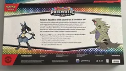 Pokemon Prismatic Lucario Ex Tyranitar Ex Premium Collection Lot of 2 Sams Club - Image 3