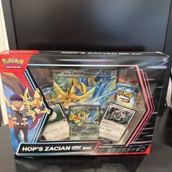 Pokemon TCG Hop's Zacian ex Box Sealed New - Image 1