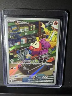 Pokemon TCG Fuecoco Paldea Evolved 201/193 Illustration Rare NM/M Condition - Image 1