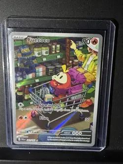 Pokemon TCG Fuecoco Paldea Evolved 201/193 Illustration Rare NM/M Condition - Image 2