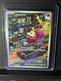 Pokemon TCG Fuecoco Paldea Evolved 201/193 Illustration Rare NM/M Condition - Image 5