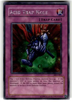 Acid Trap Hole NM DDS-005 Yu-Gi-Oh! Video Game Promotional Cards Unlimited - Image 1
