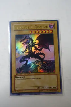 Red-Eyes B. Dragon - YAP1-EN002 - Ultra Rare PL Anniversary Pack Yugioh 4X7 - Image 4