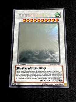 YUGIOH MAJESTIC STAR DRAGON GHOST RARE SOVR-EN040 1 EDITION NM - Image 3