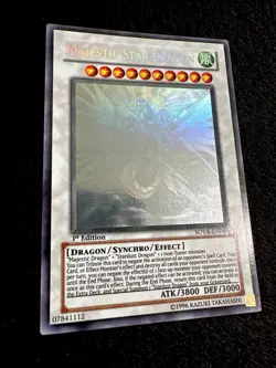 YUGIOH MAJESTIC STAR DRAGON GHOST RARE SOVR-EN040 1 EDITION NM - Image 5