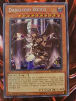 Yugioh Darklord Ixchel BLRR-EN076 Secret Rare 1st Edition - Image 1