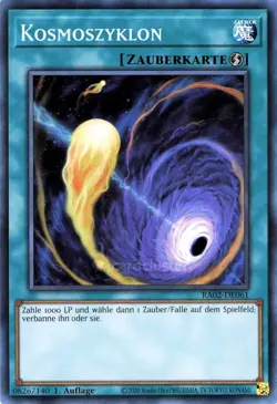 Yu Gi Oh! Kosmoszyklon RA02-DE061 Super Rare - Image 1
