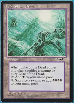 Lake of the Dead Alliances VHP/DAMAGED (Reserved List MTG Card) 518471 ABUGames - Image 1