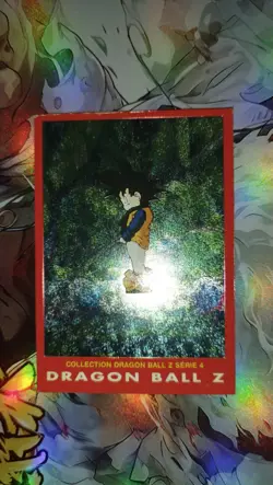 Carte prism Dragon Ball Z Serie Part 4 n 12 card DBZ Panini Rouge red Rossa rare - Image 1