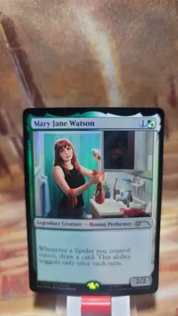 MTG Mary Jane Watson #4 Foil Play Promos Secret Lair Drop - Image 3
