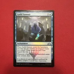 1x Foil Guild Summit mtg Guilds of Ravnica Foil Near Mint NM - Image 1