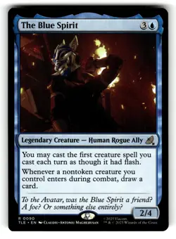 The Blue Spirit 90 Avatar: The Last Airbender: Eternal-Legal MTG NM - Image 1