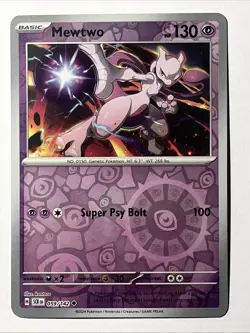 Mewtwo | 059/142 | Reverse Holo | Pokemon Stellar Crown - Image 1