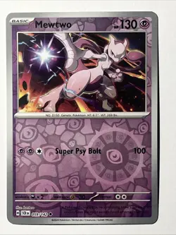 Mewtwo | 059/142 | Reverse Holo | Pokemon Stellar Crown - Image 2