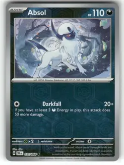 Absol 030/064 Shrouded Fable Reverse Holo Pokemon TCG - Image 1