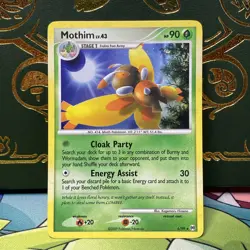 Mothim 6/99 Holo Holo Rare Arceus Pokemon Holo Near Mint - Image 1