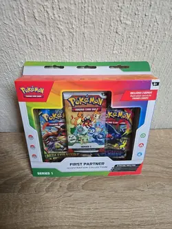 Pokemon TCG First Partner Illustration Collection Box Series 1 New/Sealed - Image 1