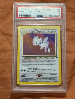 2002 Pokemon Neo Destiny Light Togetic-holo - Image 1