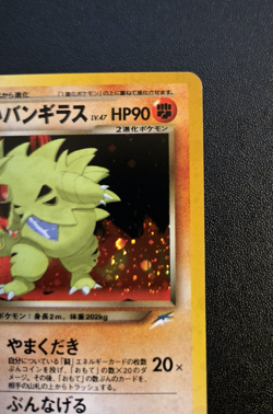 Dark Tyranitar No. 248 Holo Neo Destiny Japanese Pokemon Card 2001 ハンキラス NM - Image 3