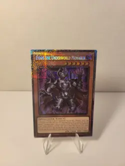 Yugioh Eidos the Underworld Monarch DUAD-EN017 Starlight Rare 1st Edition NM - Image 1