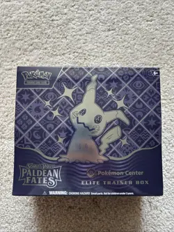 Paldean Fates Pokemon Center Elite Trainer Box New Sealed Exclusive ETB SV4.5 - Image 1