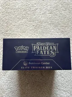 Paldean Fates Pokemon Center Elite Trainer Box New Sealed Exclusive ETB SV4.5 - Image 2