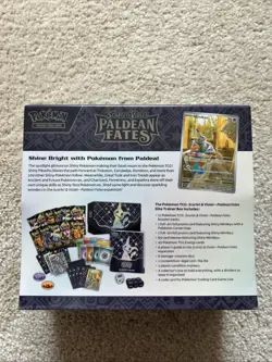 Paldean Fates Pokemon Center Elite Trainer Box New Sealed Exclusive ETB SV4.5 - Image 5