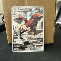 Braviary 155/086 Illustration Rare Black Bolt Pokemon TCG Near mint ships fast - Image 1
