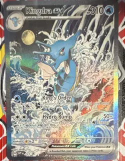Pokemon Sv: Scarlet & Violet Promo Kingdra ex 131 Full Art EX Holo NM - Image 1