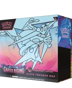 Chaos Rising Pokemon Center ETB Elite Trainer Box PRESALE CONFIRMED - Image 1