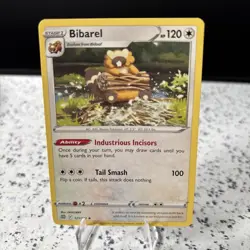 Bibarel Brilliant Stars Holo Pokemon TCG 121/172 Sword & Shield Rare - Image 1