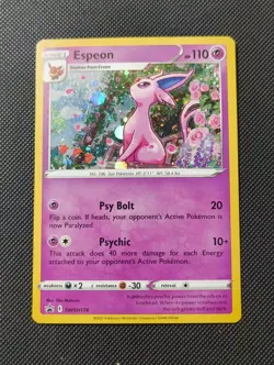 Pokemon SWSH174 - Black Star Promo Espeon Cosmos Holo - Image 1