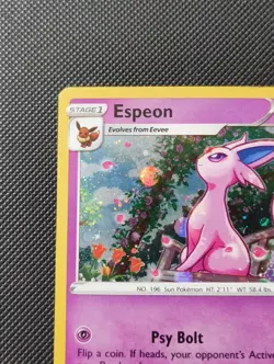 Pokemon SWSH174 - Black Star Promo Espeon Cosmos Holo - Image 2