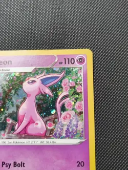 Pokemon SWSH174 - Black Star Promo Espeon Cosmos Holo - Image 3