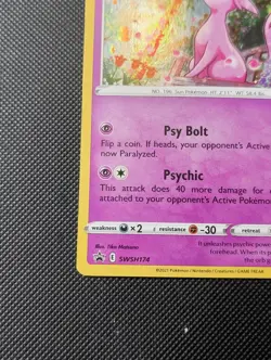 Pokemon SWSH174 - Black Star Promo Espeon Cosmos Holo - Image 5