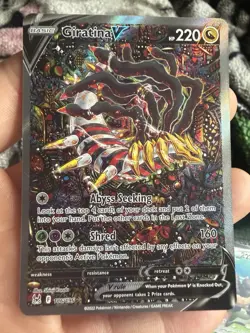 Pokemon Giratina V 186/196 Lost Origin Alt Full Art Holo UR Eng 220HP 🔥🔥🔥 - Image 1