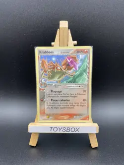 Carte Pokemon Krabboss Rare 22/100 / Bloc EX Gardiens De Cristal / Played FR - Image 1