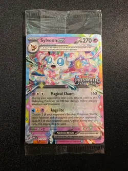 Sylveon ex 041/131 Prismatic Evolutions Promo Holo Near Mint STAMPED - Image 1