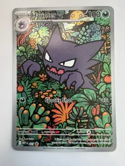 Pokemon TCG: Mega Evolutions Black Star (027) Promo: Haunter Illustration (NM) - Image 1