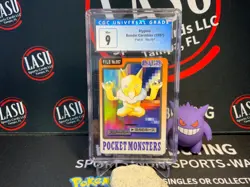 1997 LP Pokemon Hypno No. 097 Bandai Carddass Series 3-4 Japanese PART 4 CGC 9 - Image 1