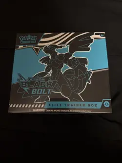 Pokemon Black Bolt ETB Elite Trainer Box - Image 1