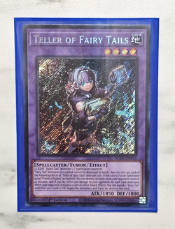 Yugioh! Teller of Fairy Tails BLZD-EN034 Secret Rare 1st Ed NM. Top Loaded. - Image 3